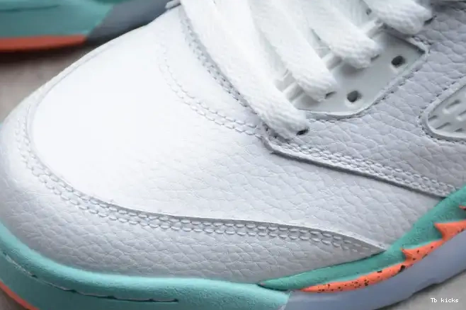 Rep TBK Air GS 440892-100 Light Aqua Jordan 5 0512